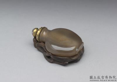 图片[2]-Chalcedonyflat snuff bottle,18th century, Qing dynasty-China Archive